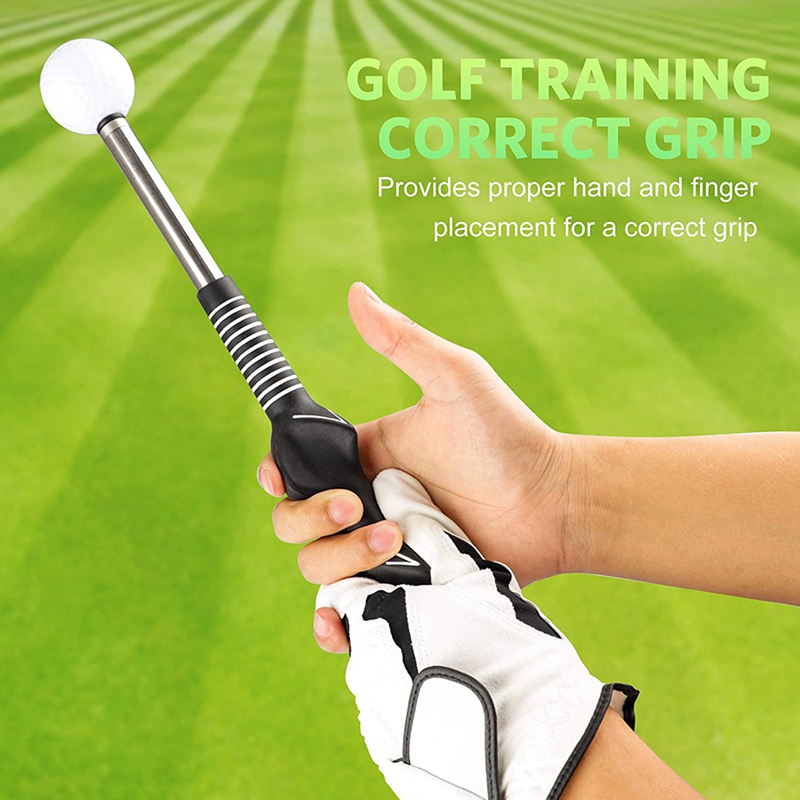 Golf Swing Trainer Aid - Power Flex Golf Swing Training Aid for Flexibility, Tempo, and Strength Golf Warm-Up Stick