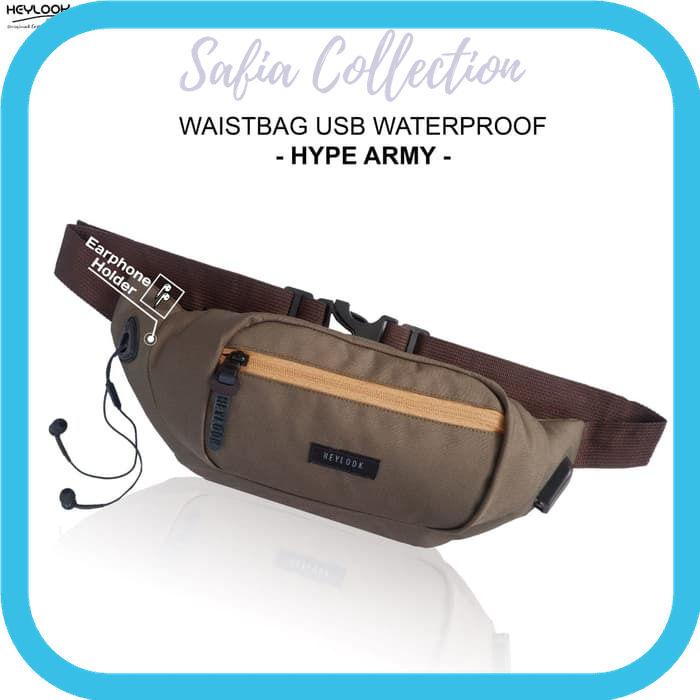 WAISTBAG WATERPROOF HYPE - waist bag pria - tas selempang pria waist bag - tas waist bag wanita - tas waist bag pria - tas waist bag wanita murah - tas selempang pria waist bag - tas pinggang selempang pria waist bag - tas waist bag eiger