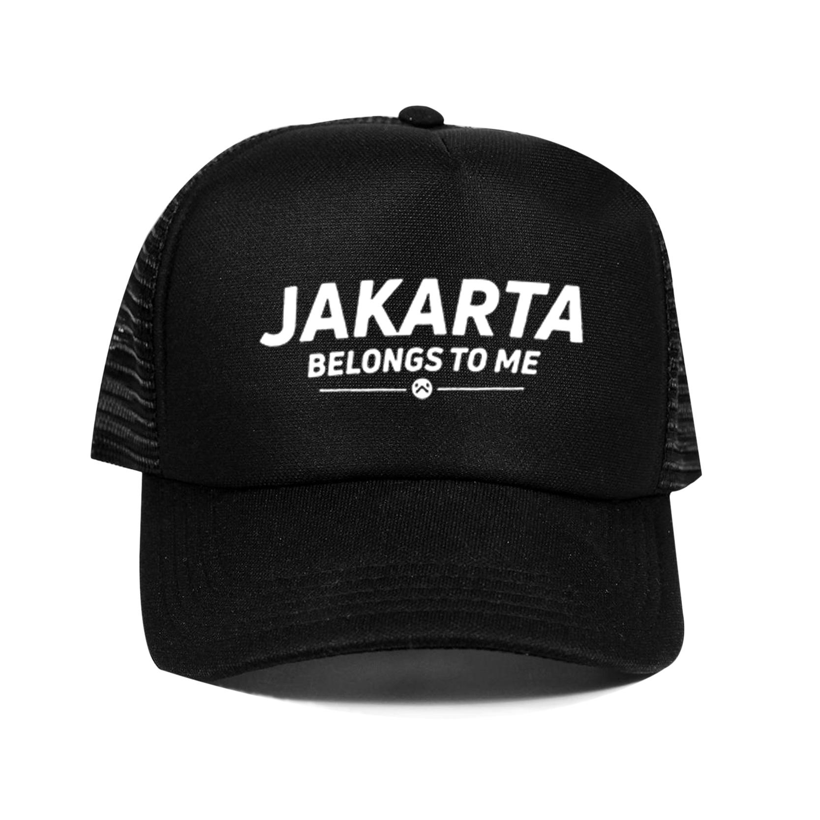 topi pria trucker topi aksara jepang thanks mother
