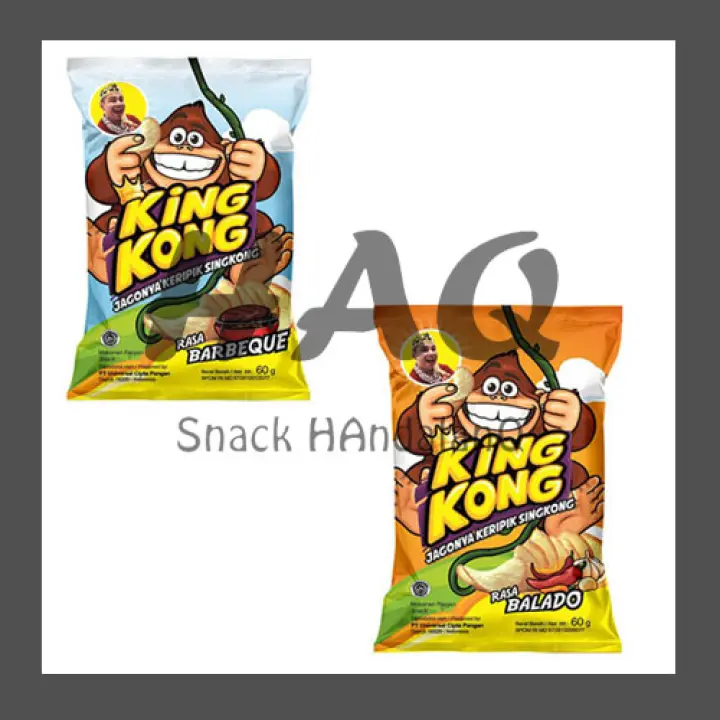 Kingkong Keripik Singkong 60gr Isi 1 Pcs Lazada Indonesia