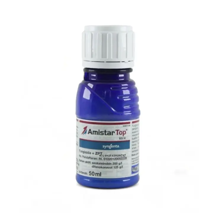 Fungisida Pengendali Hama Jamur Tanaman Pertanian Plus Zpt Amistartop 325sc 50ml Lazada Indonesia