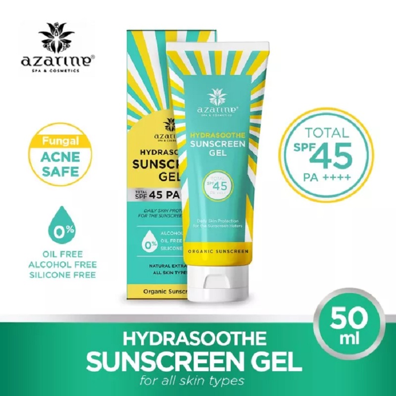Azarine Hydrasoothe Sunscreen Gel SPF 45 PA++++ 50ml SS / Tabir Surya