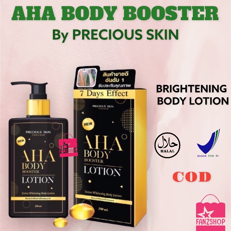 AHA BODY BOOSTER EXTRA WHITENING BODY LOTION PRECIOUS SKIN ORI THAILAND Lazada Indonesia