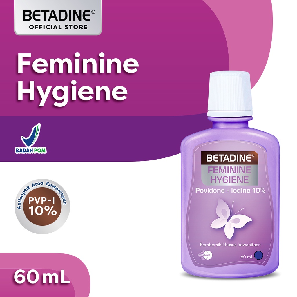 BETADINE FEMININE HYGIENE 60 ML (DENGAN KEMASAN BARU) Lazada Indonesia