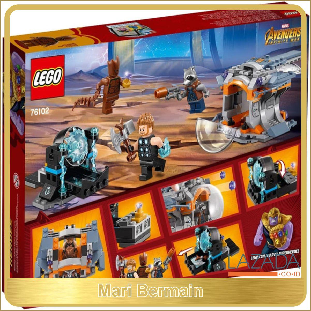 thor's weapon quest lego set