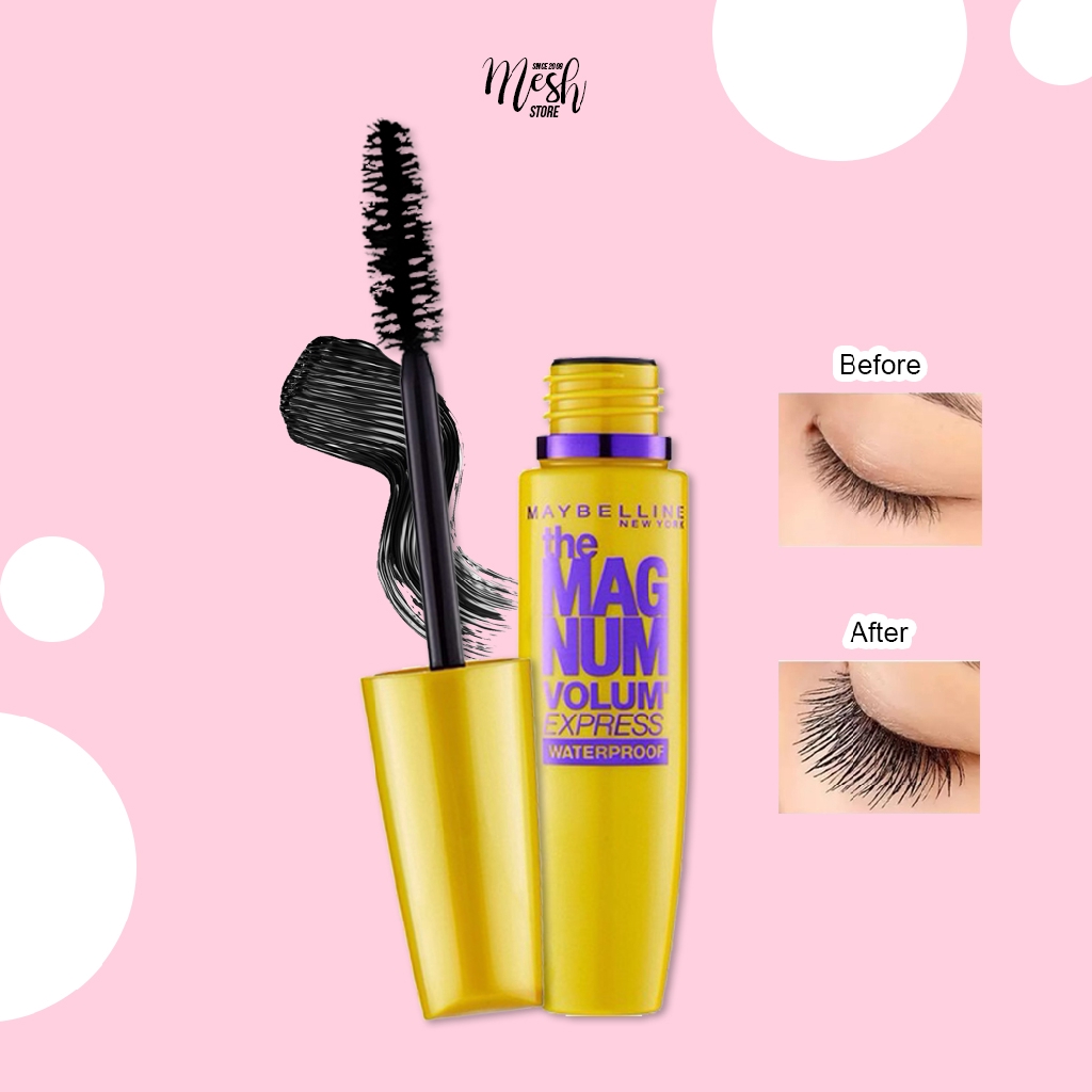Mascara Magnum MAYBELLINE KUNING MASCARA MAYBELINE MAGNUM KUNING