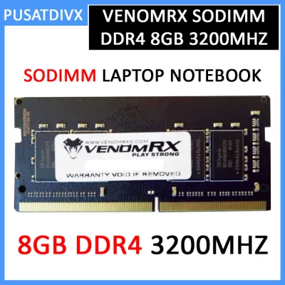 VENOMRX SODIMM DDR4 8GB 3200MHZ PC25600 VENOM RX RAM MEMORY LAPTOP