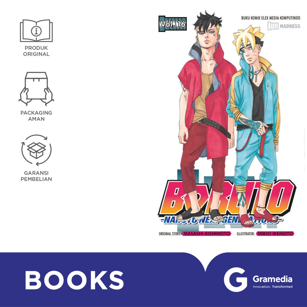 Boruto - Naruto Next Generations - Vol. 16 em Promoção na Americanas