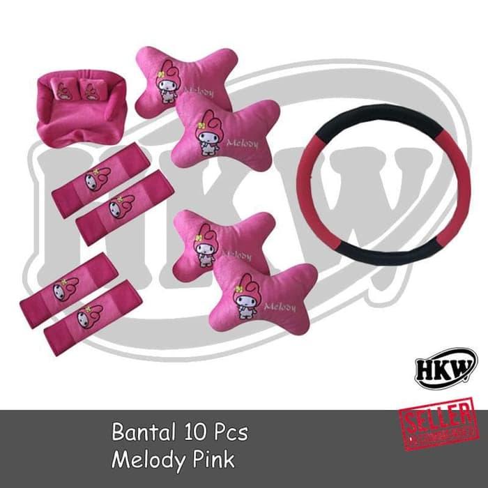 Bantal 10 Pcs Melody Pink Mobil Suzuki Carry