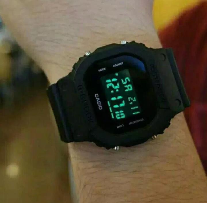 Promo_ casio G SHOCK_g125 Jam Tangan Pria dan wanita DIGITAL KOTAK BLACK