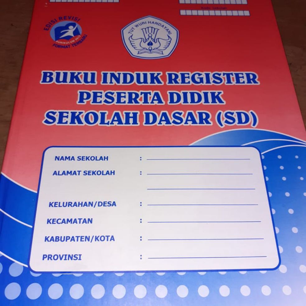 Buku Induk Register Sd K13 Lazada Indonesia