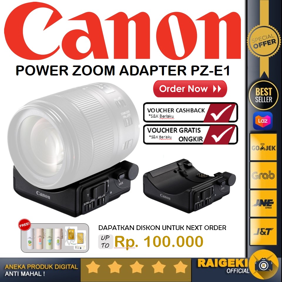 Canon PZ-E1 Power Zoom Adapter Zoom | Lazada Indonesia