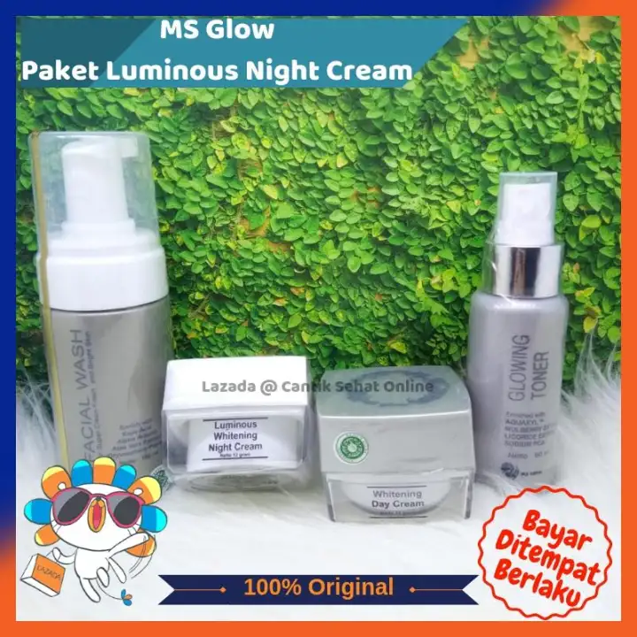 Ms Glow Paket Whitening Luminous Msglow Luminous Ms Glow Luminous Original Lazada Indonesia