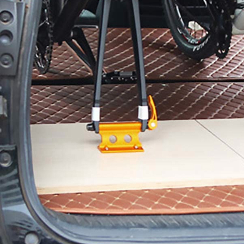 front wheel bicycle rack