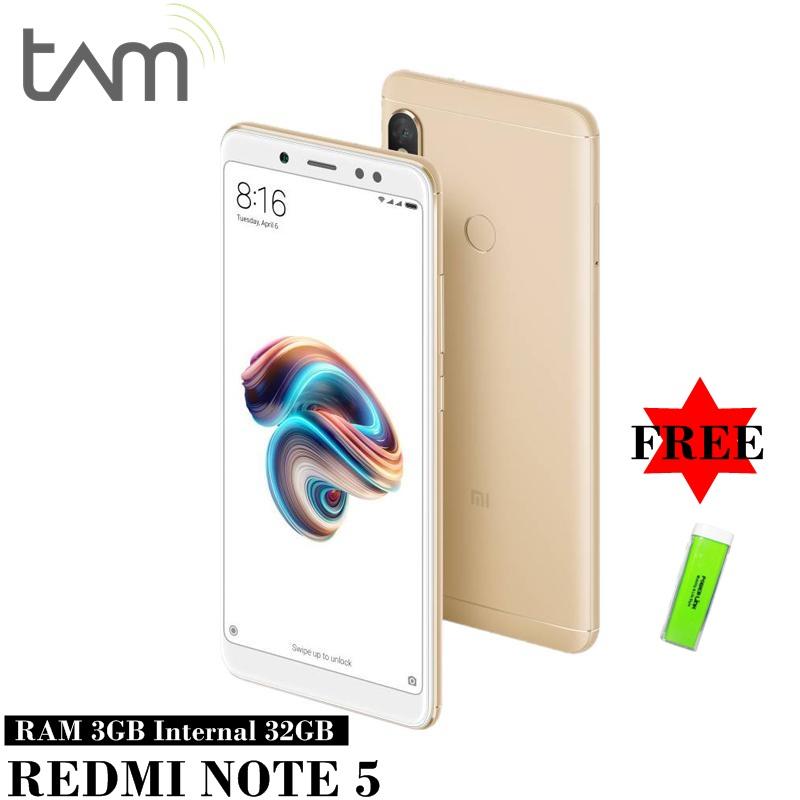 XIAOMI Redmi Note 5 - 3GB/32GB - Garansi Resmi TAM