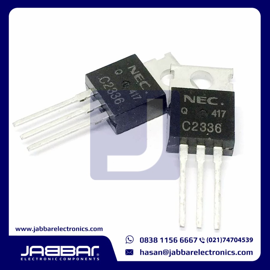 2SC2336 Transistor NEC Originale – Lotto Da 2 Pezzi, Nuovo, Giappone - Foto 3
