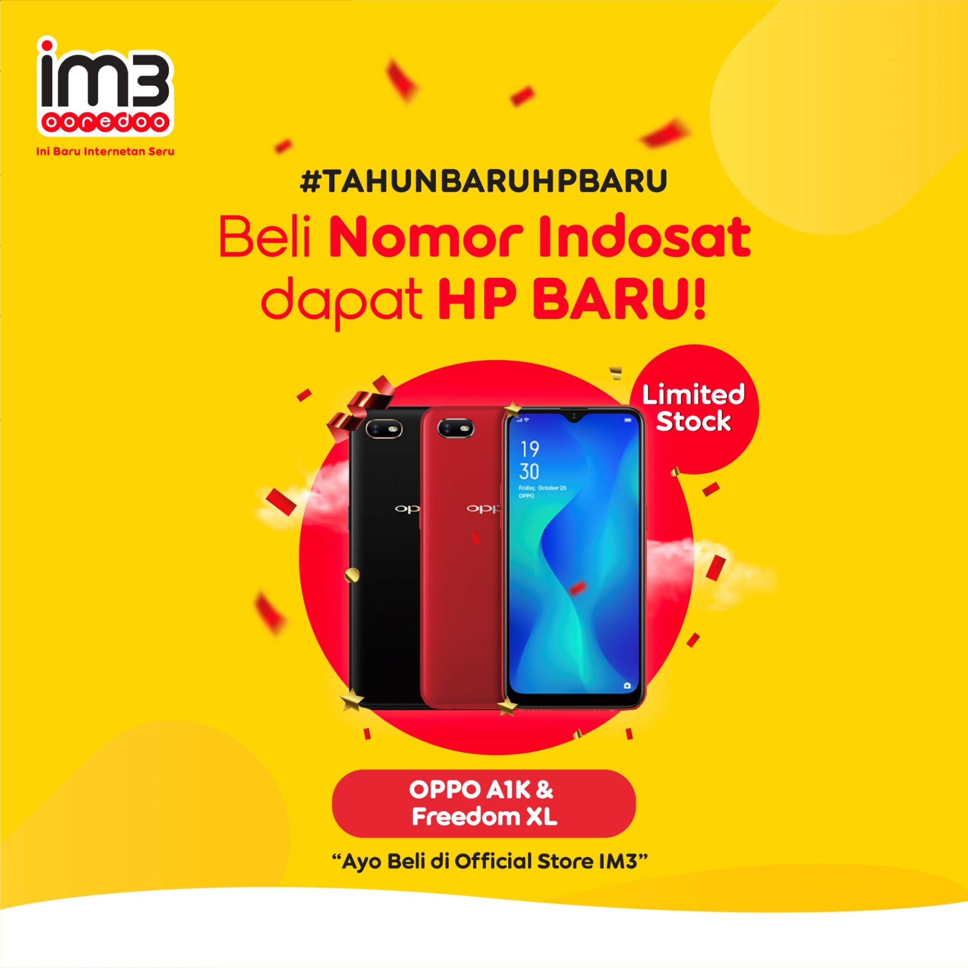 Paket Internet Freedom XL Dan OPPO A1K