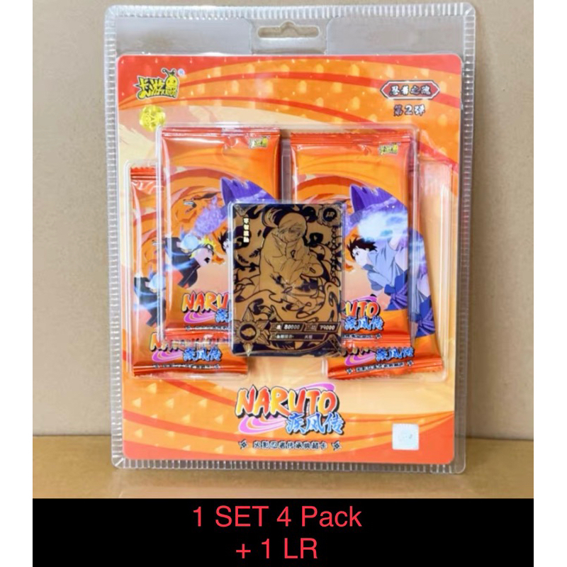 "Angelbaby【4 pack+1pc LR card】ORIGINAL Ka You Anime Naruto Kayou CR MR ...