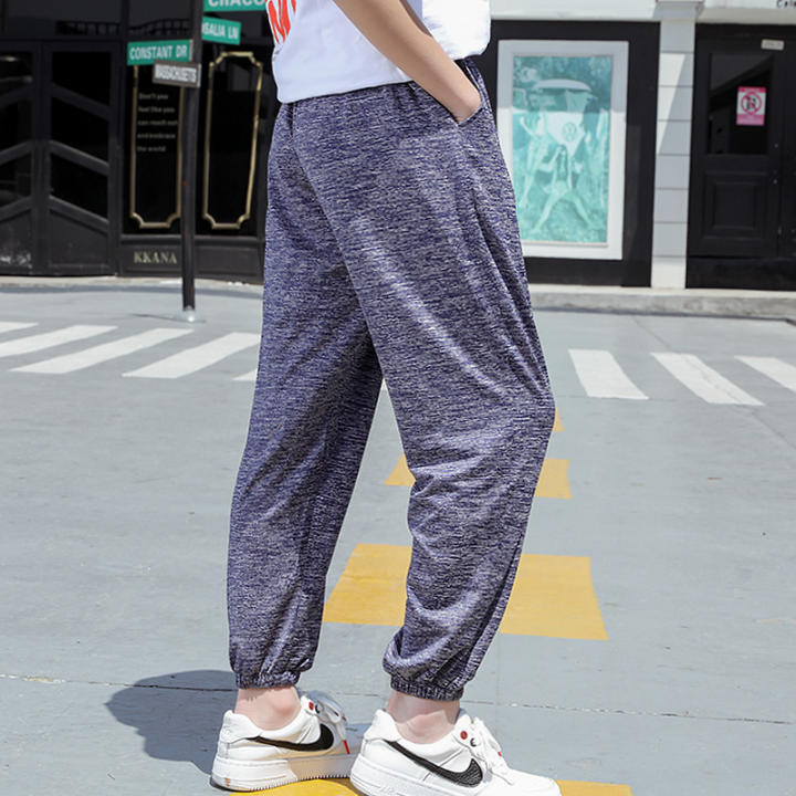 thin track pants