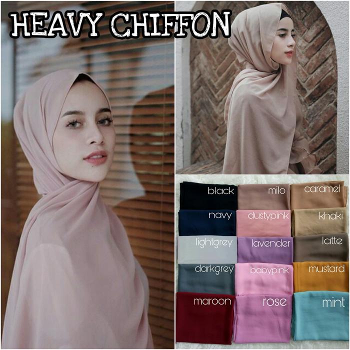 Jilbab kerudung pashmina chiffon hijab sifon siffon ciffon pasmina
