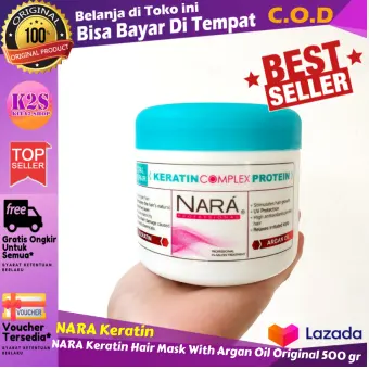 Terbaru Recomended Nara Keratin Hair Mask With Argan Oil
