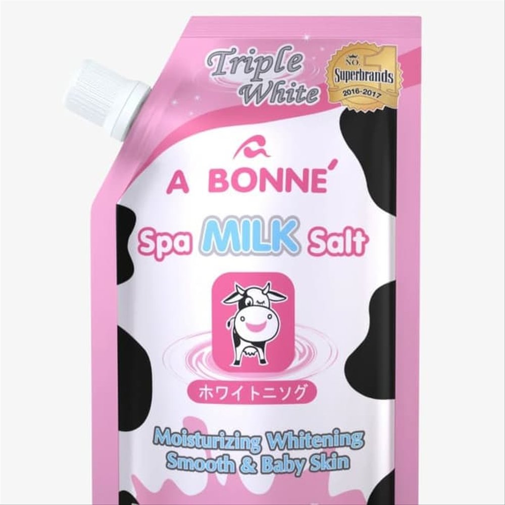 A Bonne Spa Milk Salt Triple White 350gr Bpom Milk Salt Abonne Lazada Indonesia