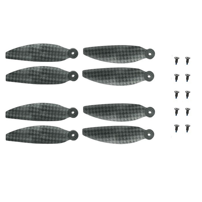 2 Pair/8Pcs Carbon Fiber Propeller Low Noise Quick-Release Blades for DJI Mavic Mini Drone