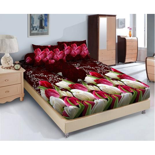 Isthana Collection Sprei Kintakun D'luxe 100x200x20cm Pisano (Ukuran Extra Single Size - Kasur No. 4)