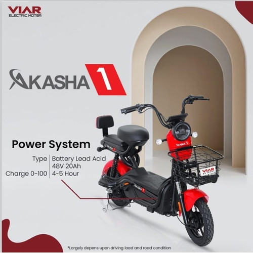 VIAR AKASHA SEPEDA LISTRIK NEW ORIGINAL GARANSI RESMI Sepeda