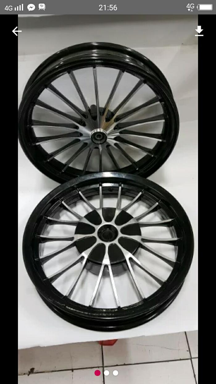 Velg Racing Set Rossi Lebar 215 - 250 Ring 14 Vario 125 Vario 150