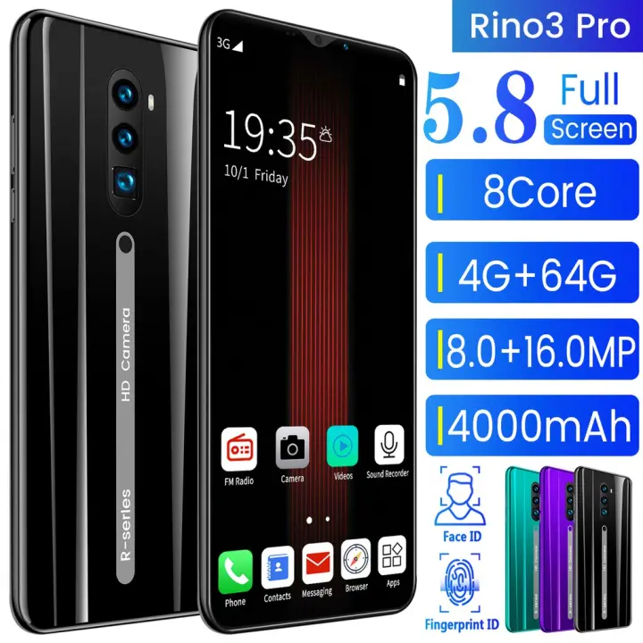Bisa Cod Rino3 Pro Smartphone Hp Murah 500 Ribuan 4gb Ram 64gb Rom Handphone Android 9 0 Hp Murah 4g Network Lazada Indonesia