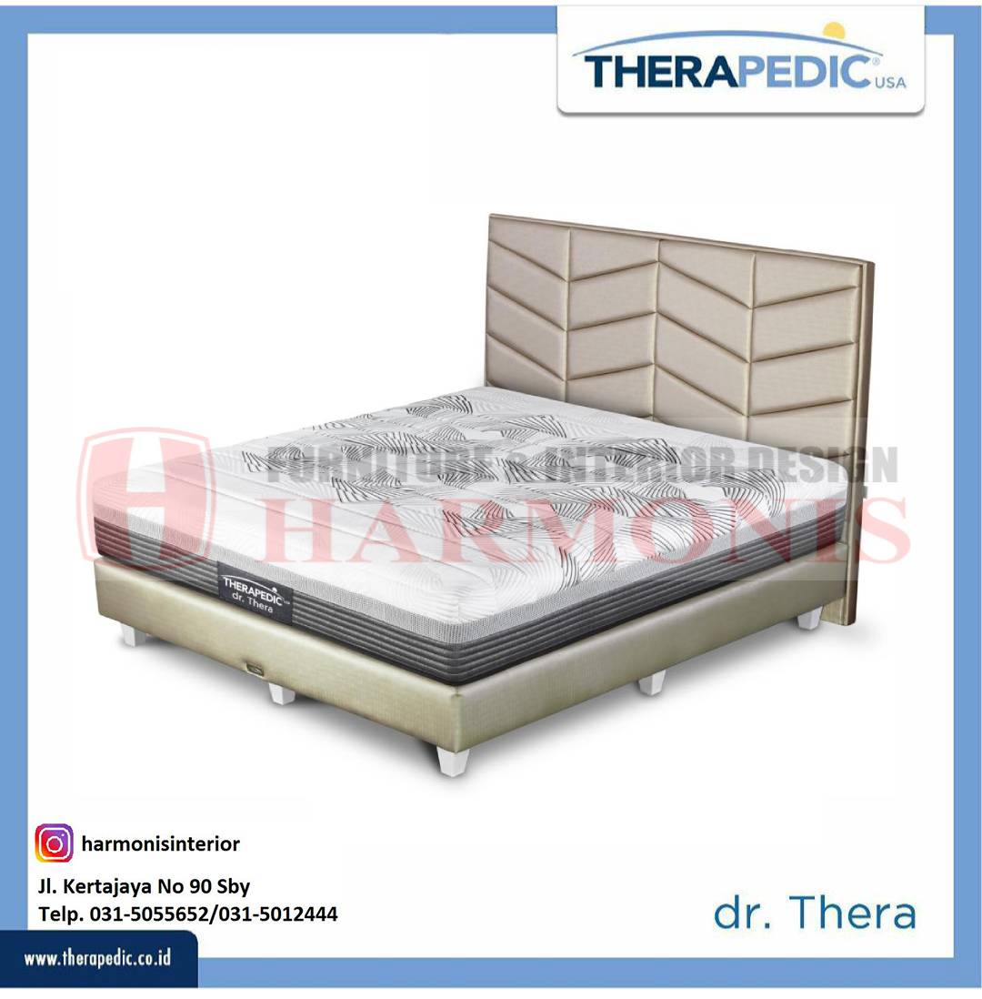 THERAPEDIC TYPE DR. THERA SPRING BED FULL SET UKURAN 200CM Lazada