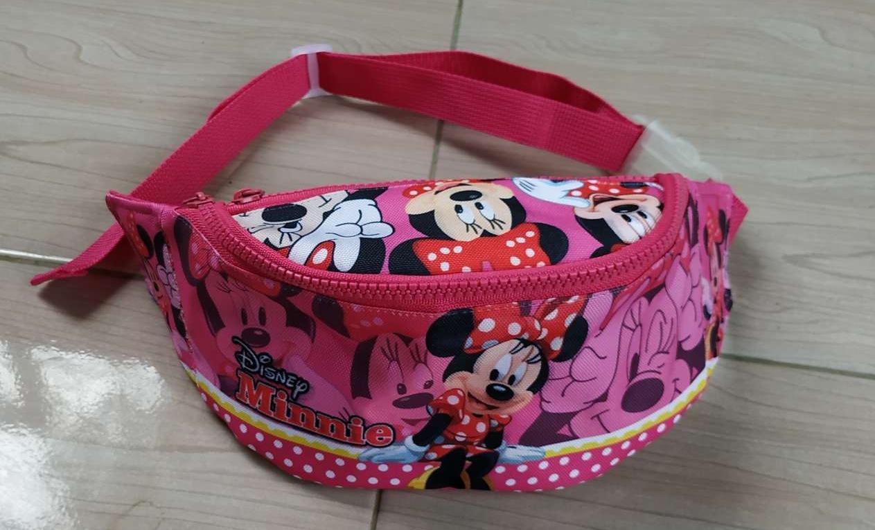aly waistbag anak / tas selempang karakter / Minnie's mouse