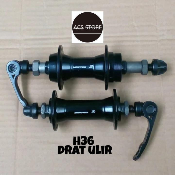 Hub Roda Sepatu Roda AS RODA SEPEDA H36 DRAT ULIR HUB FREEHUB UNITED | Lazada Indonesia