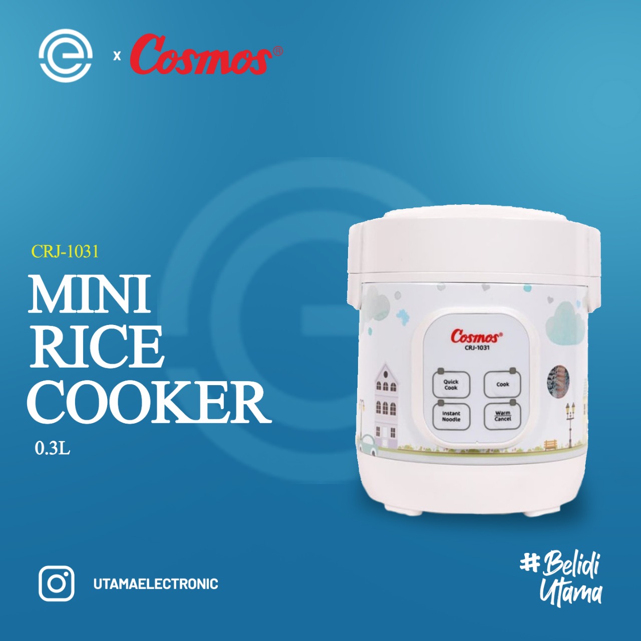 rice cooker mini cosmos crj 1031