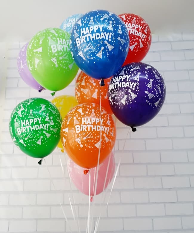 Balon Latex Motif Happy Birthday Tebal 30 Pcs / Balon Ulang Tahun ...