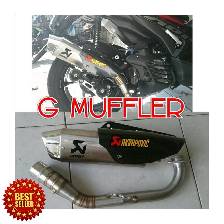 Knalpot Akrapovic N Max Aerox Xmax