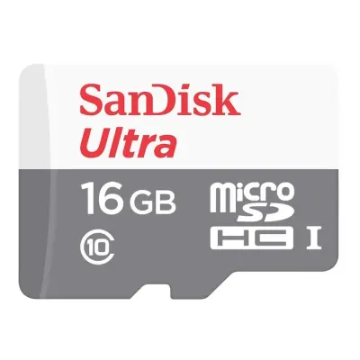 Sandisk Ultra Microsdhc Card Uhs-I Class 10 (48Mb/S) 16Gb