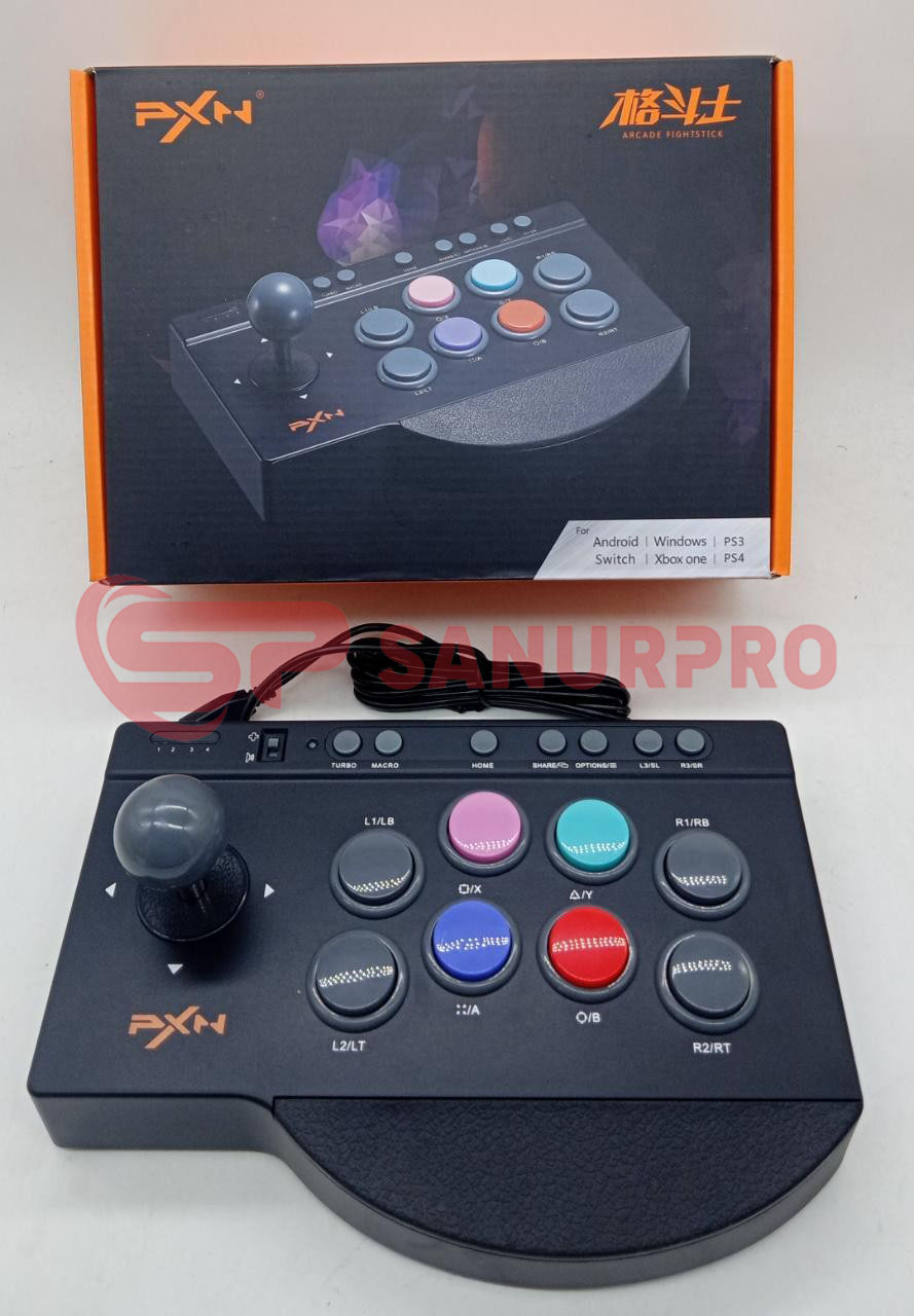 ARCADE GAME JOYSTICK CONTROLLER PXN0082 FOR PC, PS3, PS4, XBOX SERIES