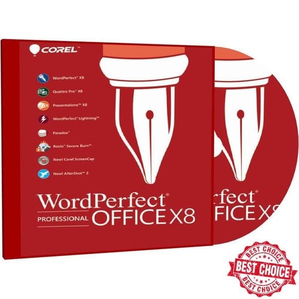 corel wordperfect suite 8 upgrade