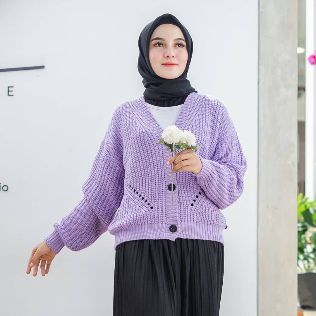 Cardigan Rajut / Cod Cardy Rajut Tebal 
