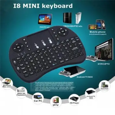 I8 Mini Keyboard Wireless With Touchpad And Air Mouse