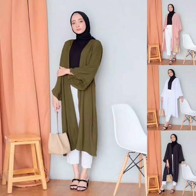 outer long cardi