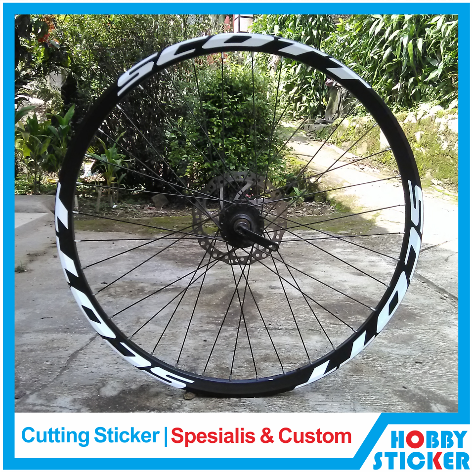 Stiker Rim Scott Sticker Rims 26 27.5 29 700c Decal Custom | Lazada ...