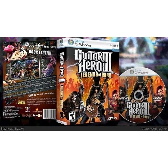 Guitar Hero 3 Legends Of Rock ( Windows PC Game ) Lazada Indonesia