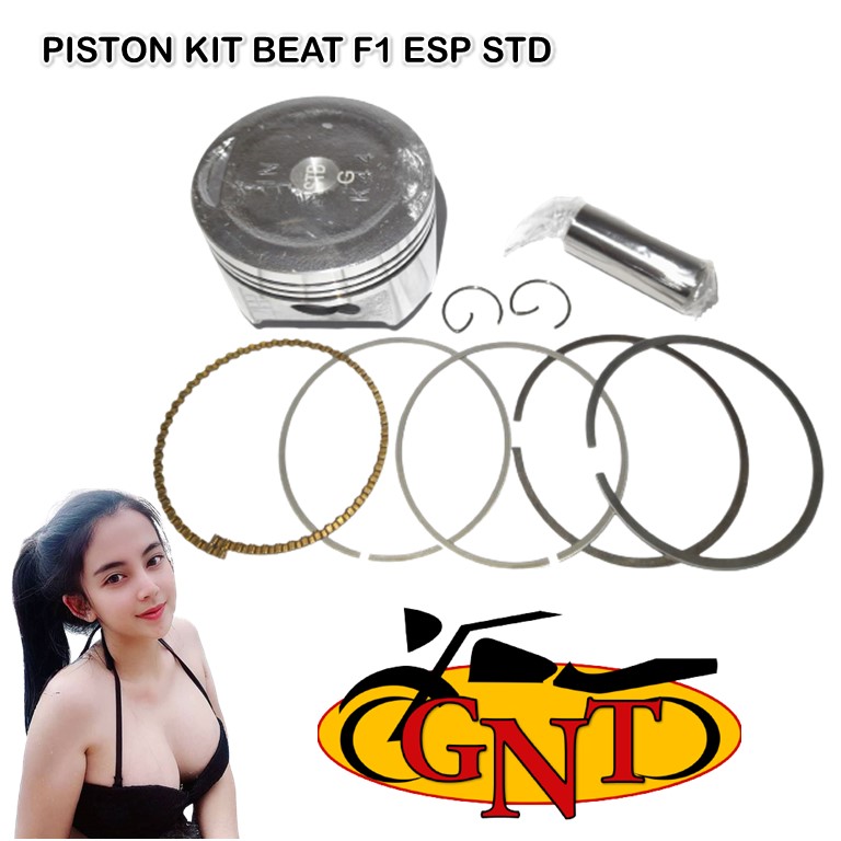 PISTON KIT STANDAR BEAT F1 ESP / PISTON KIT STANDAR FU150 / PISTON KIT