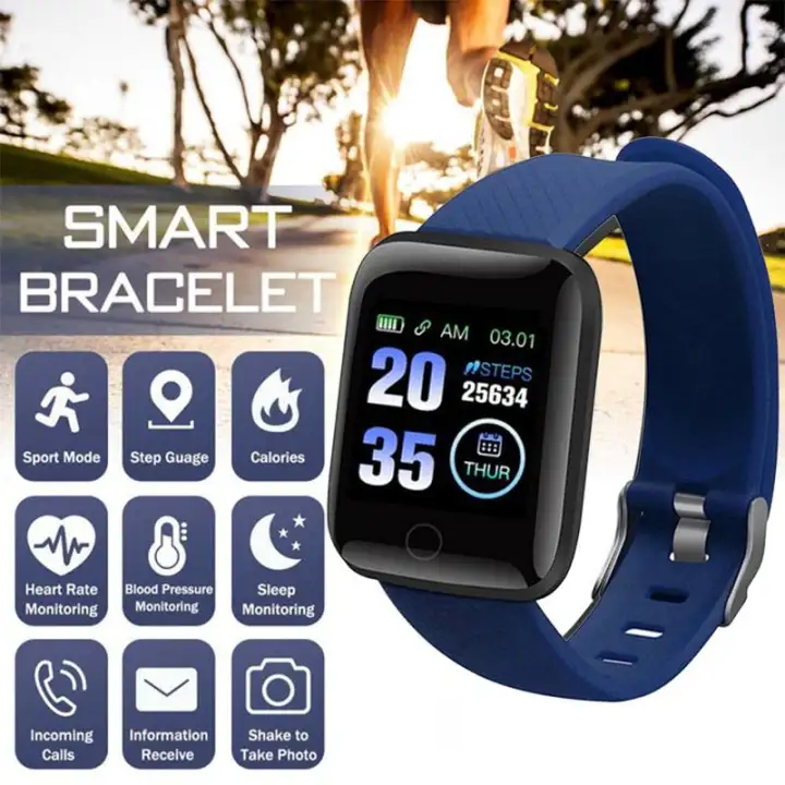 Xhl 116 Plus Smartwatch Tahan Air Ip67 Gelang Kebugaran 1 3 Inch Warna Tampilan Aktivitas Tracker Jam Tangan Pedometer Smartwatch Watch Untuk Wanita Pria Lazada Indonesia