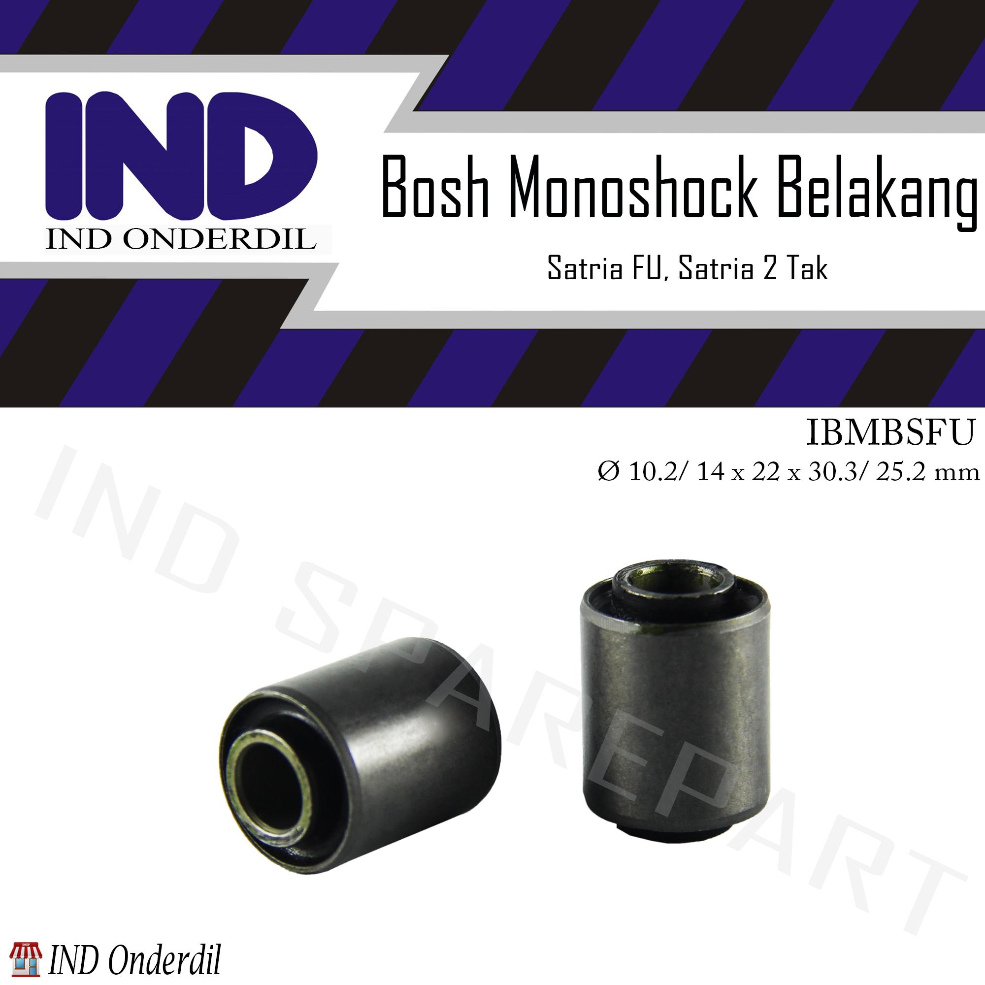 Bosh Bos Bush Bus Bushing Monoshock Monoshok Monosok Mono Shock Shok Sok Belakang Suzuki Satria