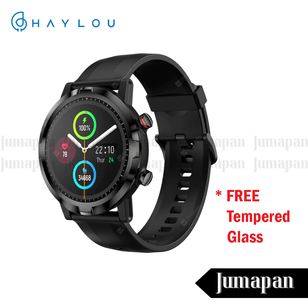 Smartwatch Haylou RT LS05S Solar Global Version Smart Watch | Lazada  Indonesia
