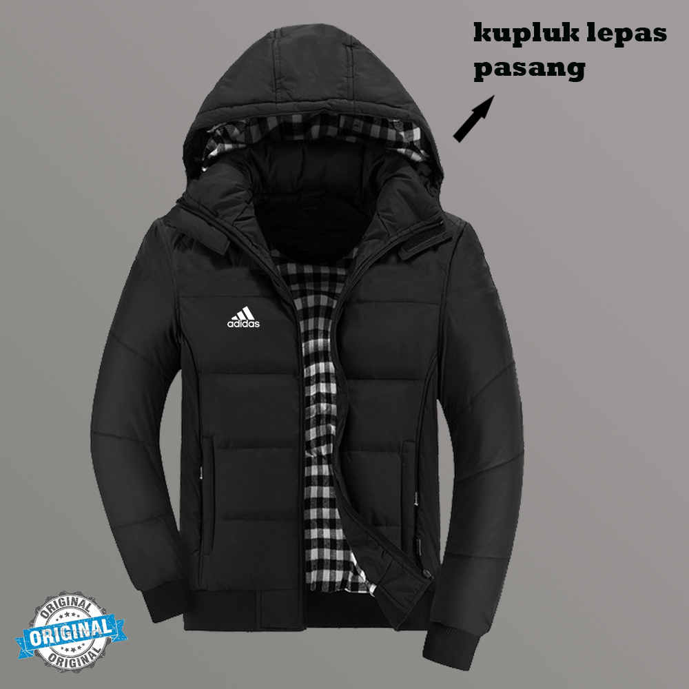 jaket adidas original kupluk